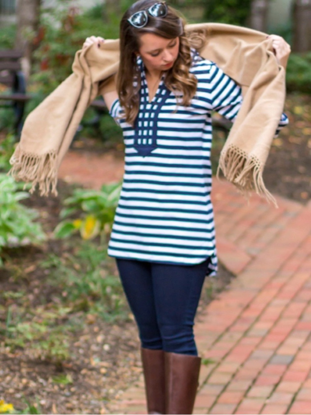 Duffield Lane Emma Tunic Top